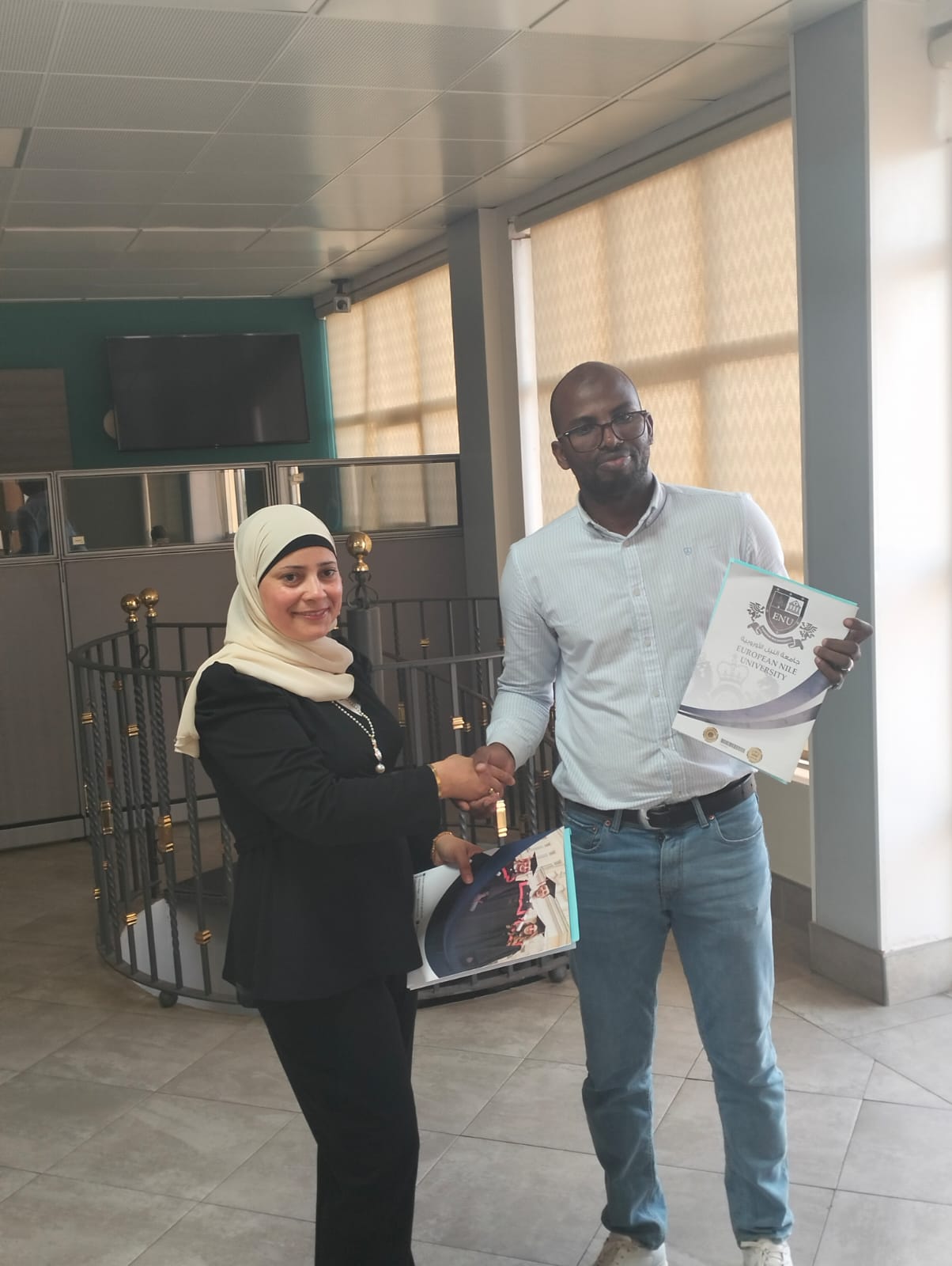 جامعة النيل الأوروبية توقع وكالة حصرية لمنتدي الأواصر في موريتانيا